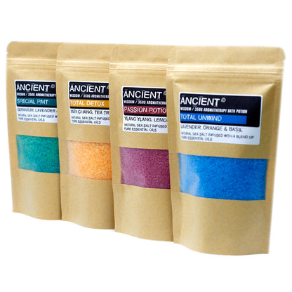 Aromatherapy Bath Potion in Kraft Bag - Passion - 350 g