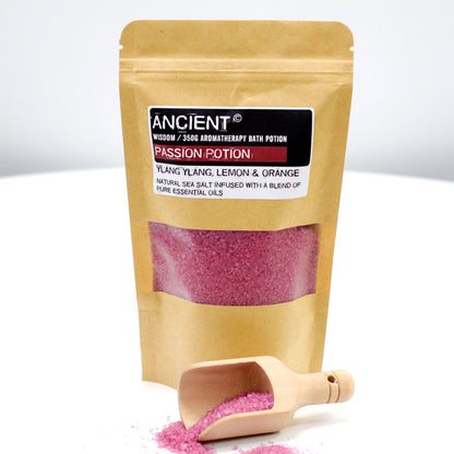 Aromatherapy Bath Potion in Kraft Bag - Passion - 350 g