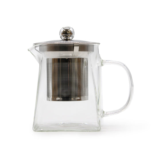 Glass Infuser Teapot - Tower Shape - 350 ml