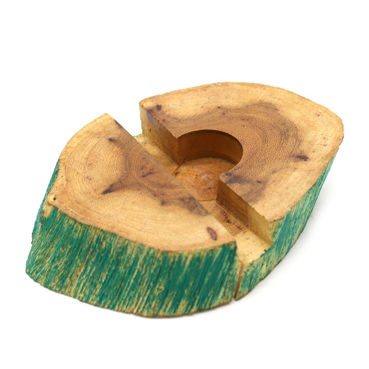 Phone Holder - Gamal Wood - Greenwash - Large