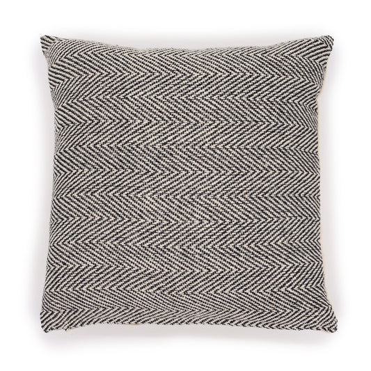 Classic Cushion Cover - Herringbone Fine Grey - 40 x 40 cm