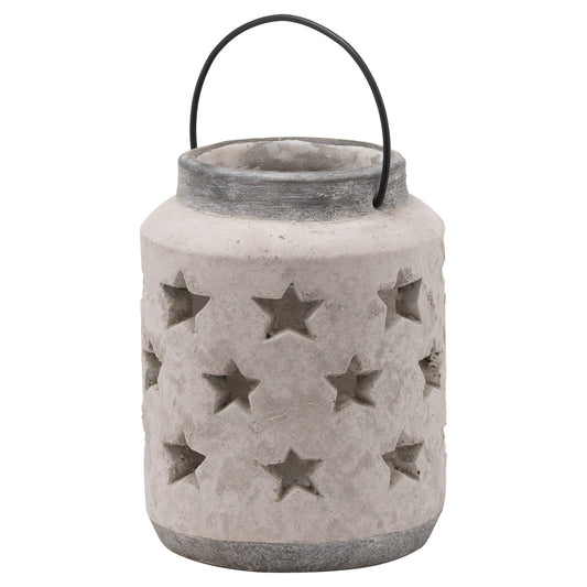 Bloomville Stone Star Lantern - Large