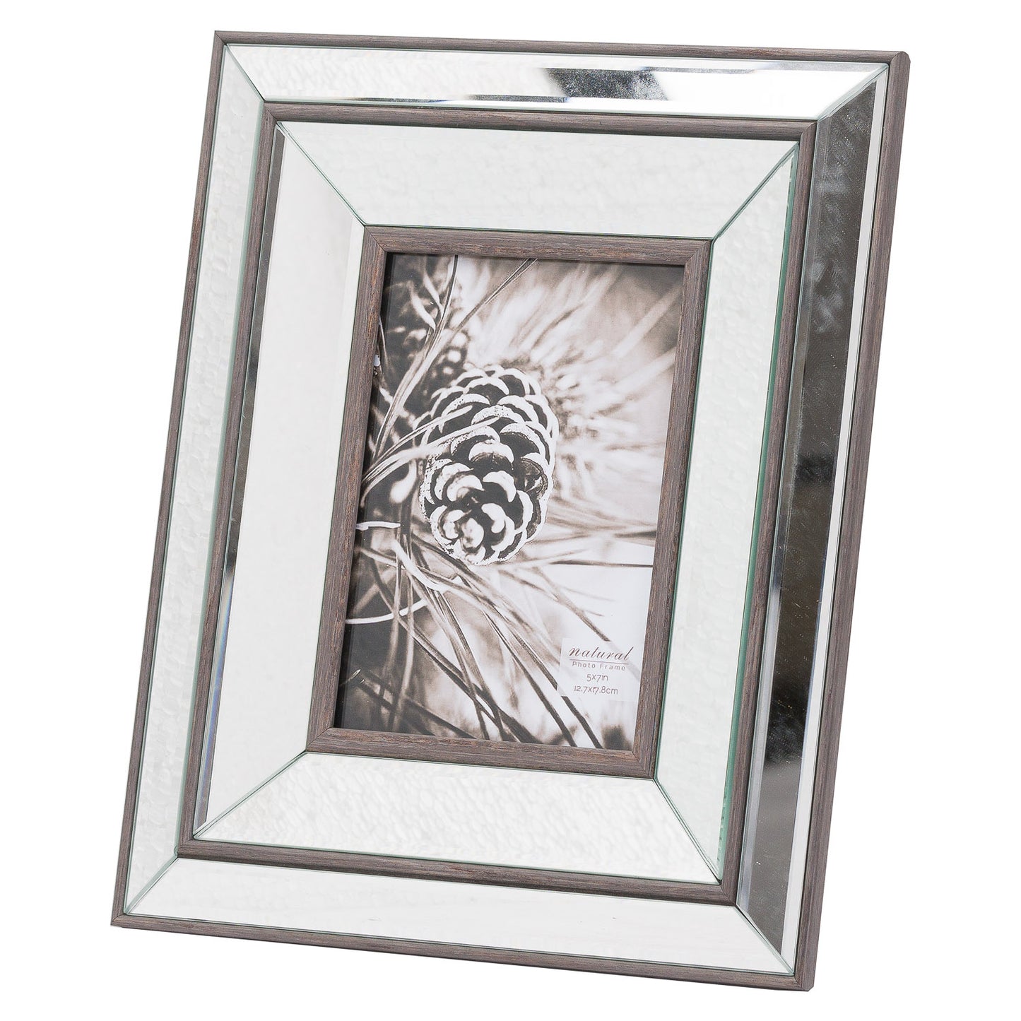 Tristan Mirror And Wood Frame - 5 x 7 inch