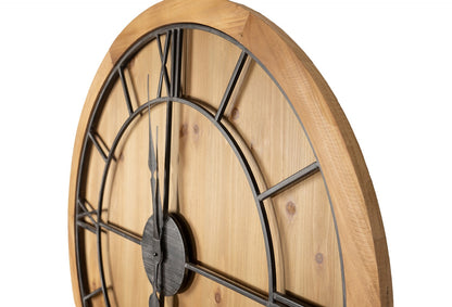 Williston Wooden Wall Clock - Large