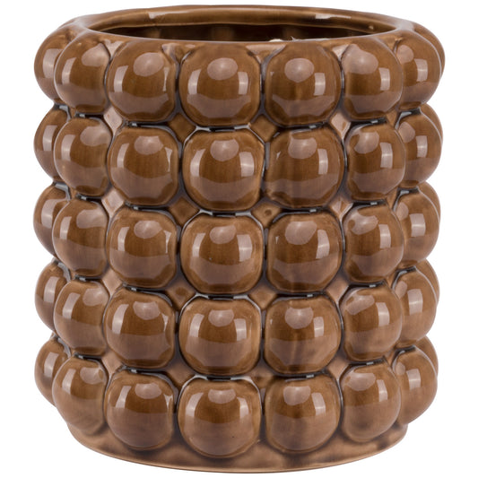 Seville Collection Caramel Bubble Planter - Large