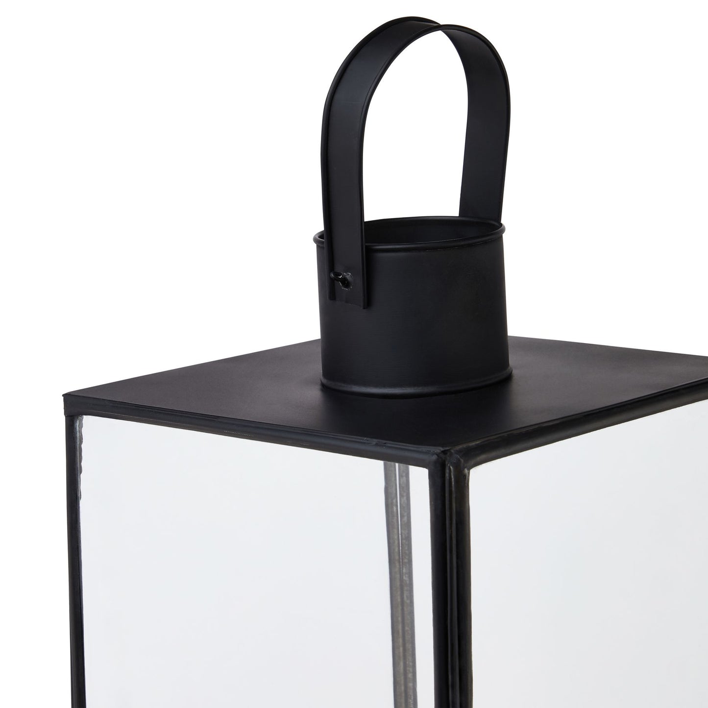 Flat Top Black Lantern - Large