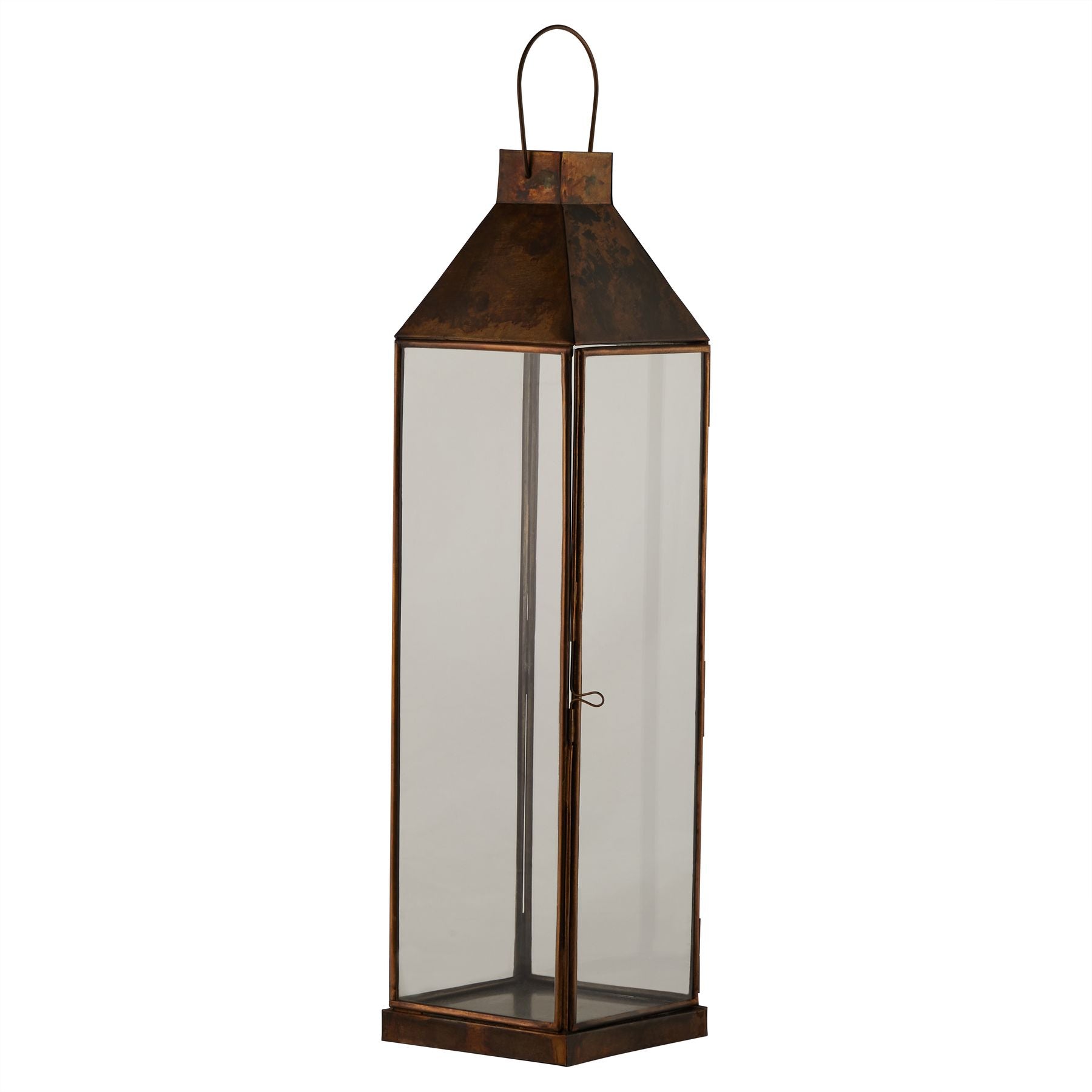 Burnished Brass Lantern - Large