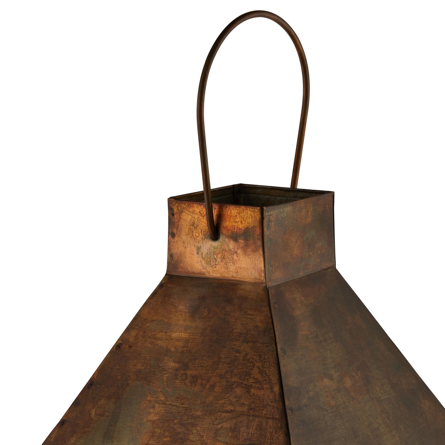 Burnished Brass Lantern - Medium