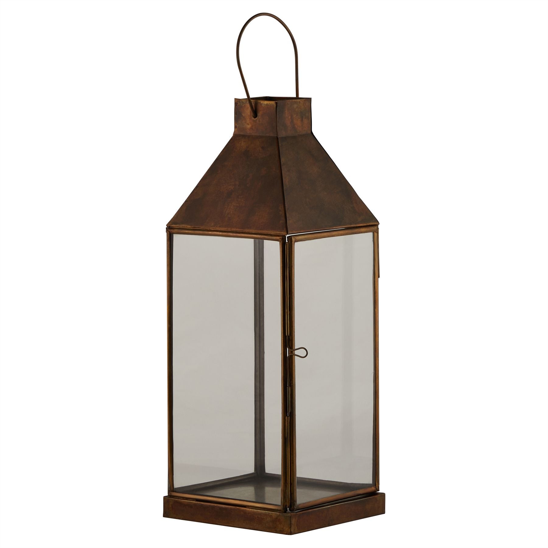 Burnished Brass Lantern - Small