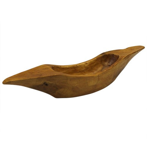 Teak Greek Style Bowl - 45 cm