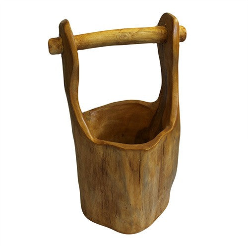 Teak Well Bucket - 28 cm