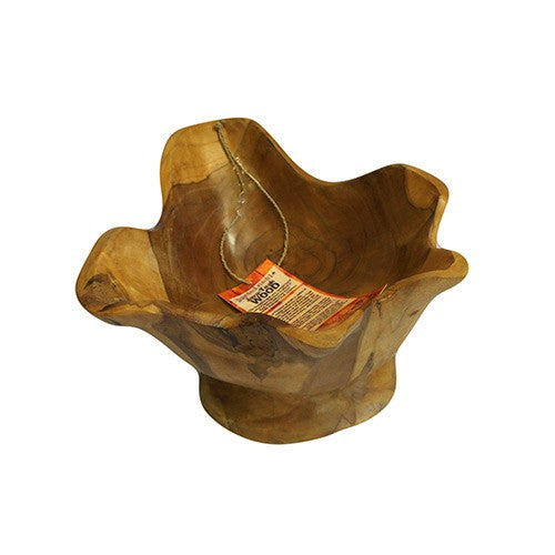 Teak Spiky Finger Bowl - 25 cm